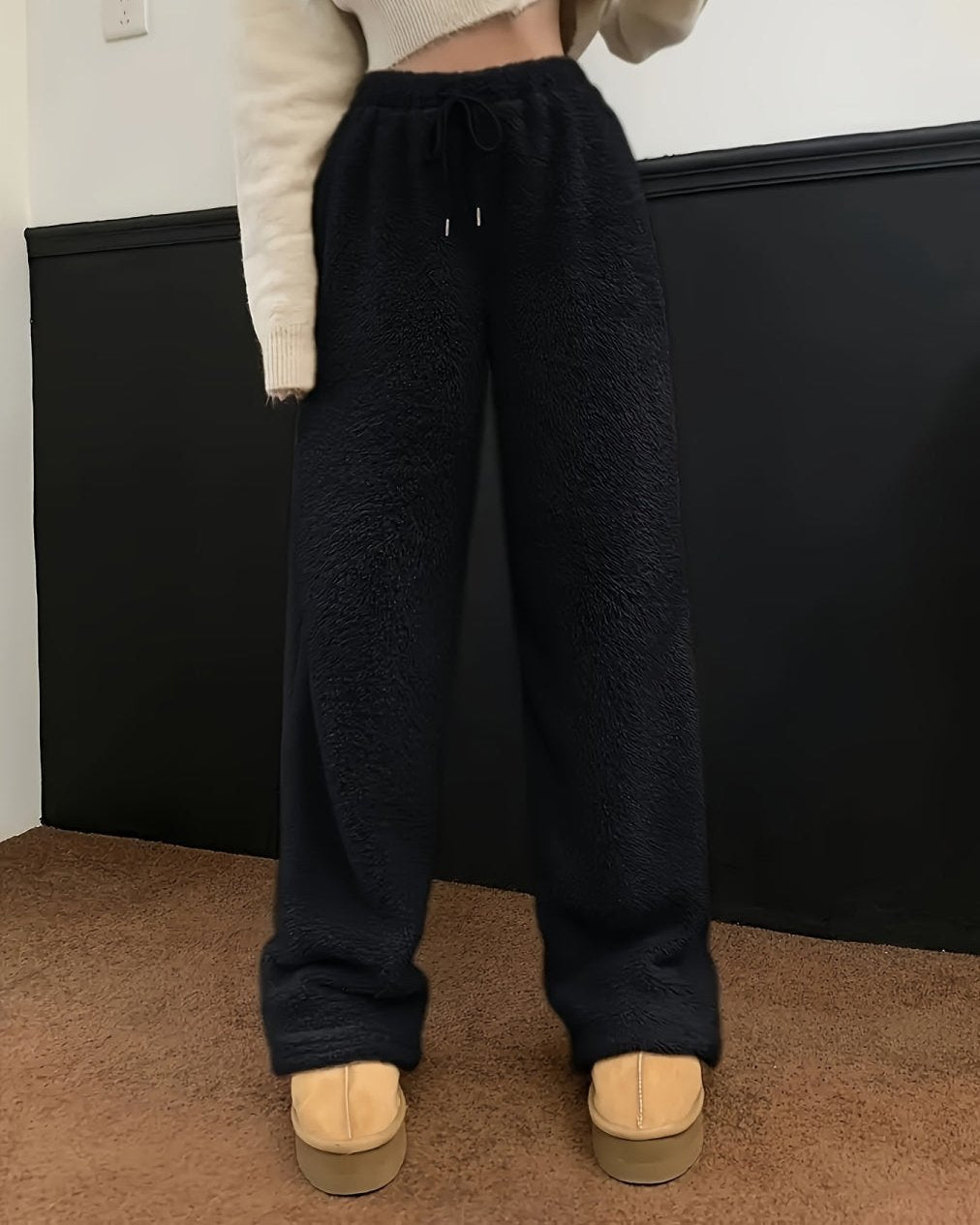 MIRA / LUXURY PLUSH TROUSERS