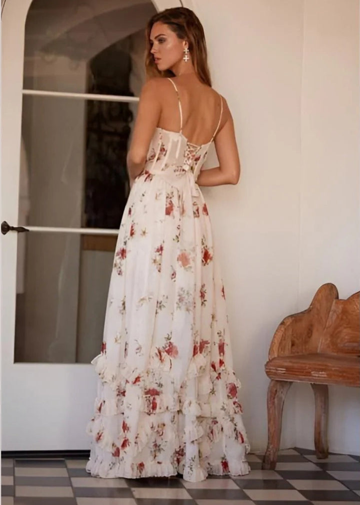 SHEENA / LONG FLORAL DRESS